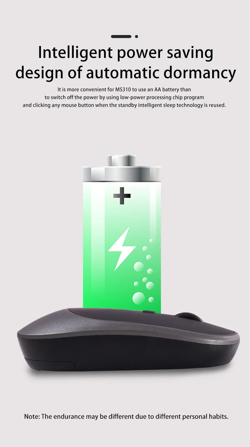 Xiaomi Bluetooth Wireless Mouse USB Rechargeable Ergonomics 2.4G Type-C Mice Adjustable DPI Silent Morandi Portable Office Mouse