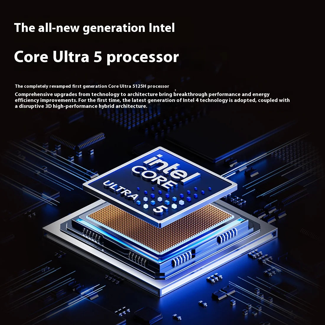 AOOSTAR G-FLIP Intel Core Ultra 5 155H Mini PC Windows 11 DDR5 Dual Channel NVMe M.2 SSD WIFI7 Desktop Office Gaming Computer