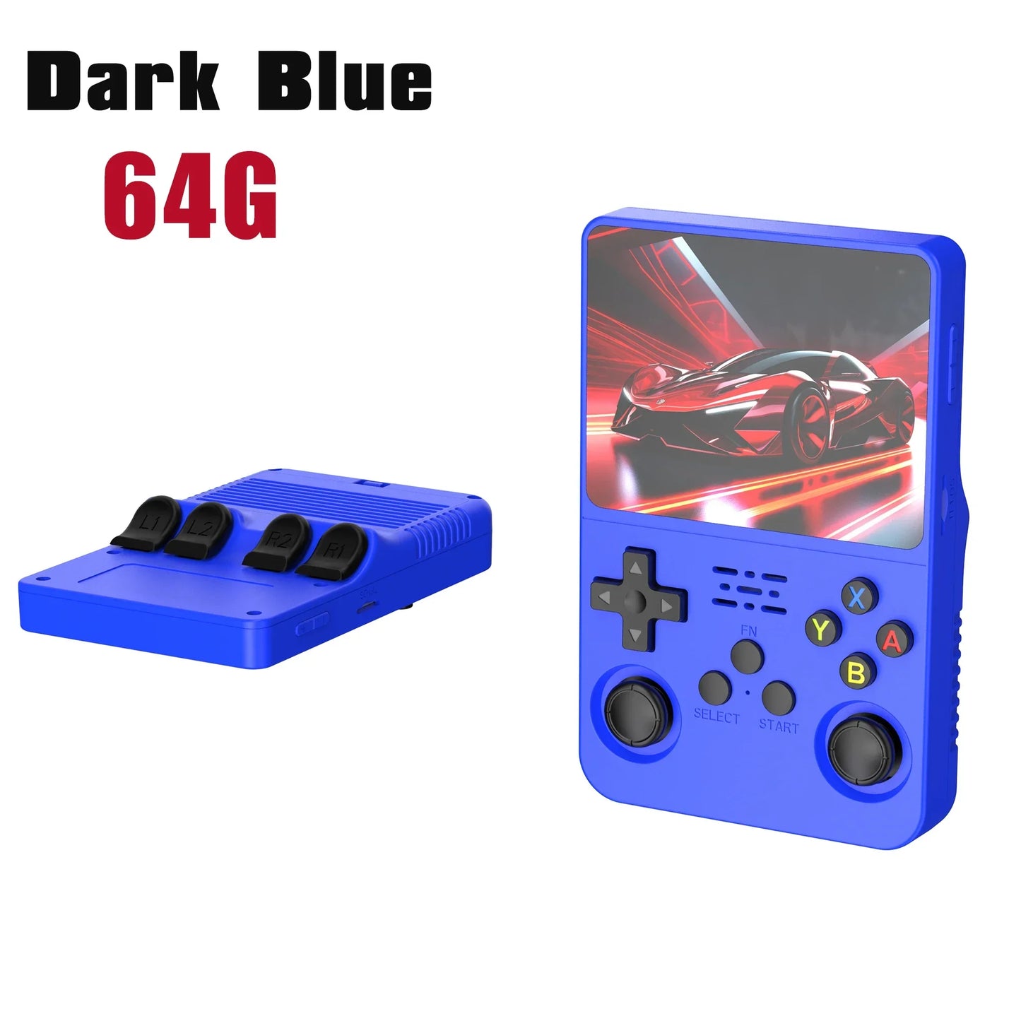 R36S Retro Handheld Game Console, 60000+ Preloaded Games, Open Source Linux, Portable Pocket Player, 64G/128G/256G, Best Gift