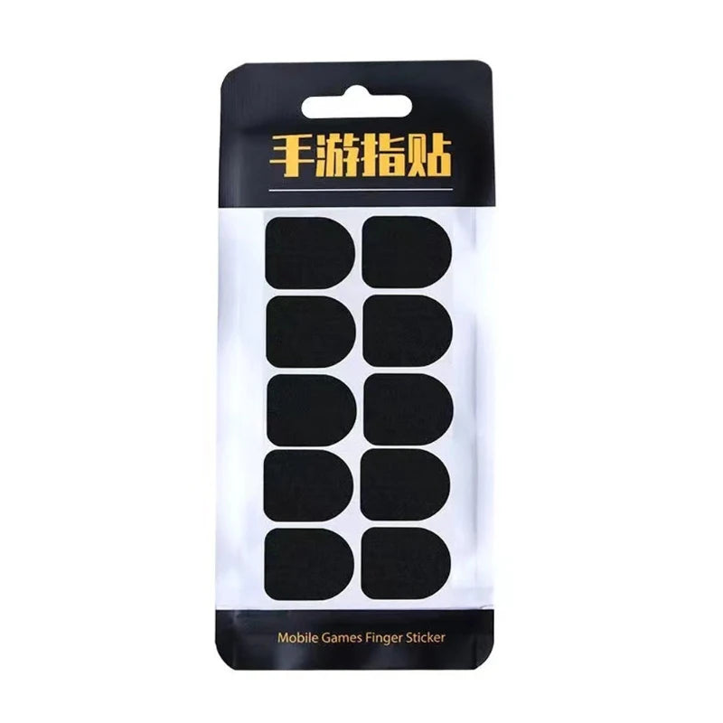 T8WC 10 Pieces Mobile Game Finger Stickers Full for Touch Screen Finger Sticker Sweat-Proof & Breathable Screen Contact