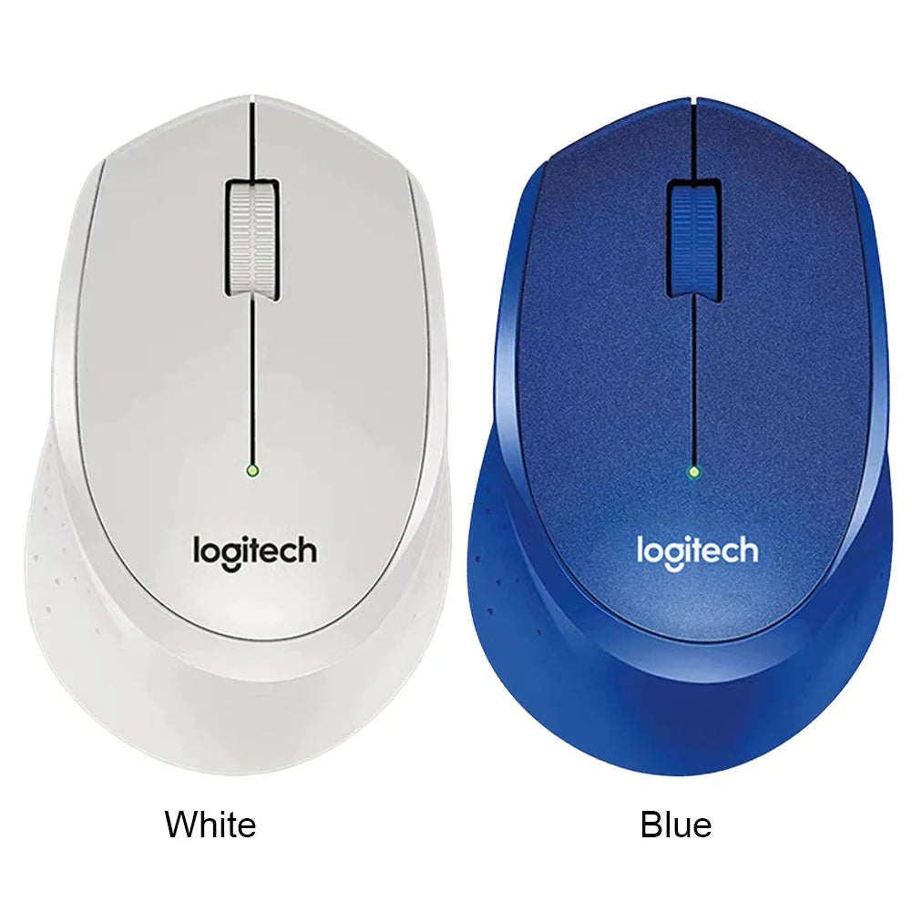 Logitech M330 Wireless Mouse 1/2pcs Gaming Mouse 2.4GHz 1000 DPI 3 Buttons Silent Optical Mice For Mac/PC Computer Laptop
