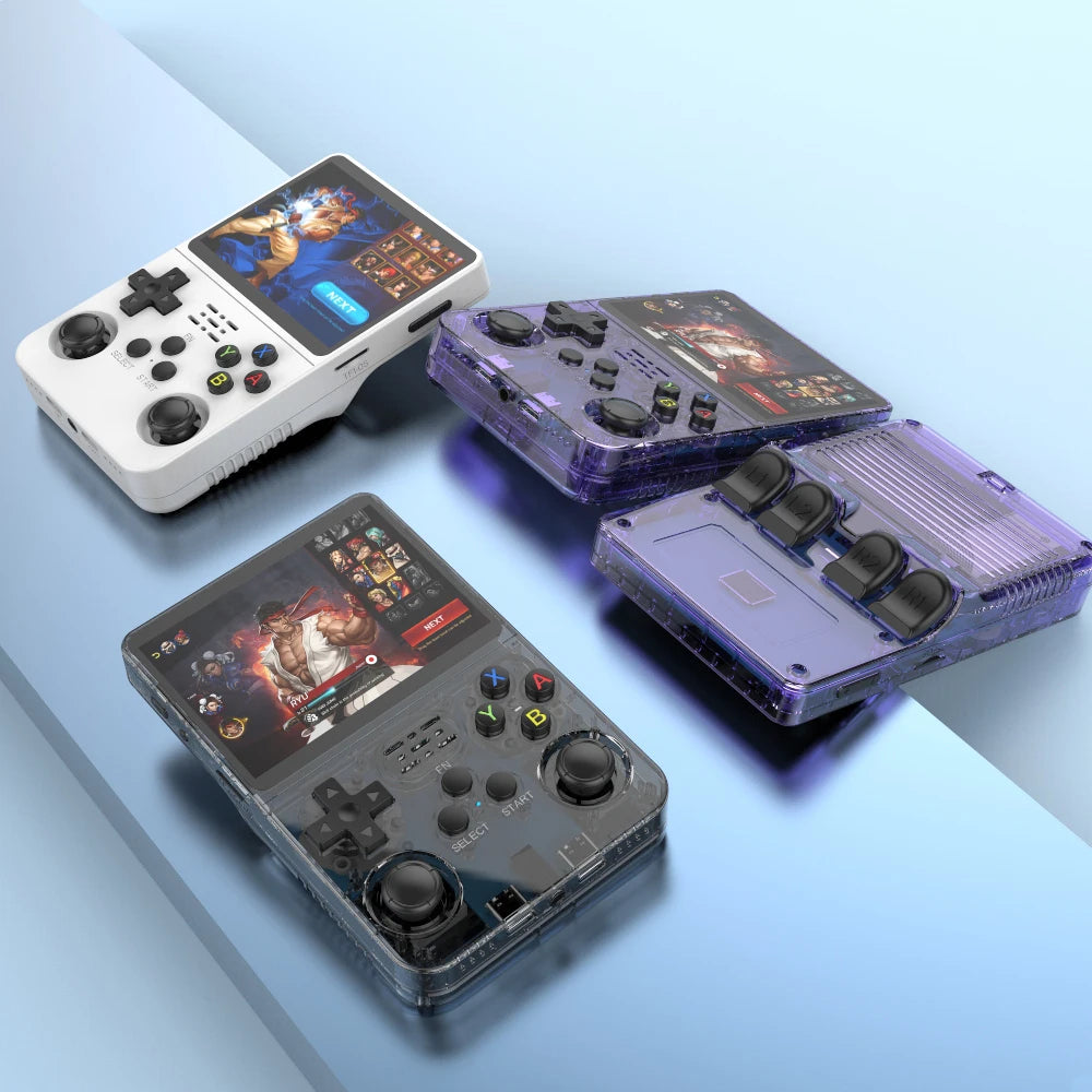 Retro Game Console NEW R36S Arkos System Portable Pocket Video Game Player Birthday Gifts Handheld 15000+ Games Consolas
