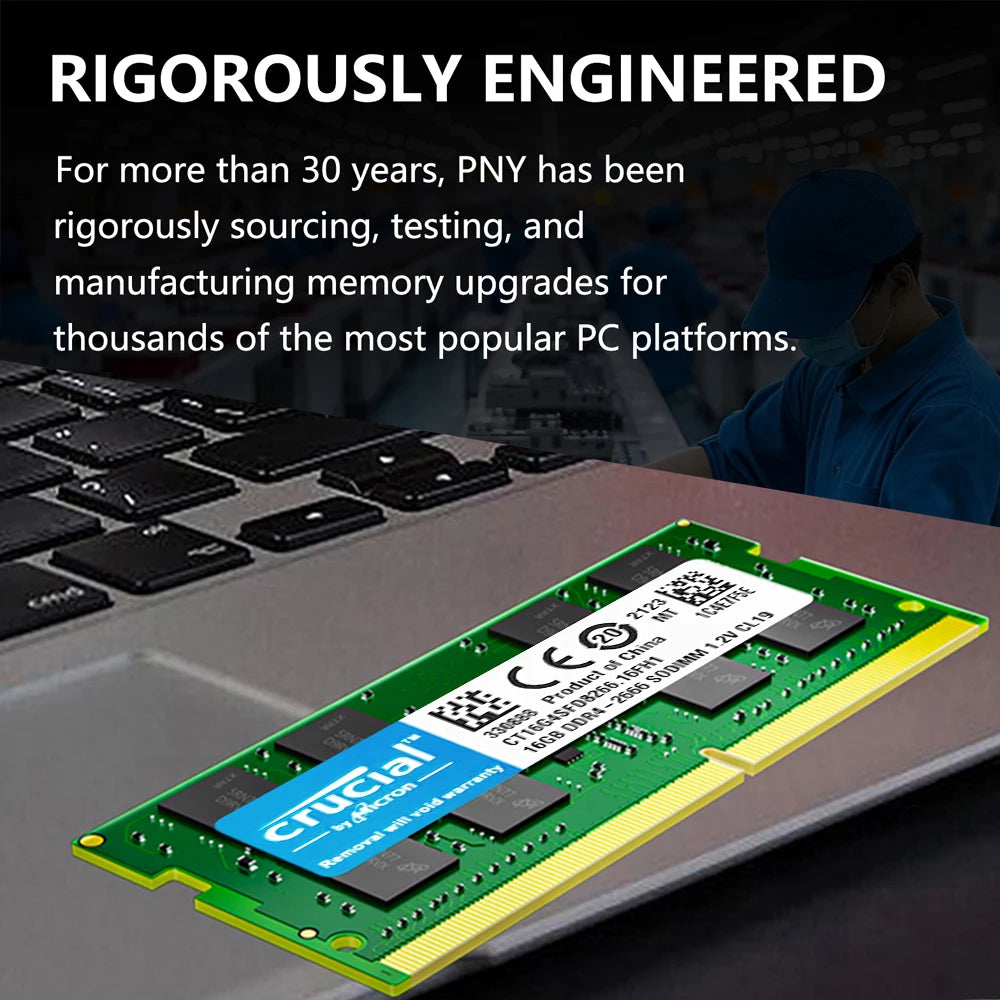 Memoria Ram DDR4 32GB 16GB 4GB 8GB 2133mhz 2400mhz 2666mhz 3200mhz PC4 1.2V Sodimm Notebook RAM Laptop Memory