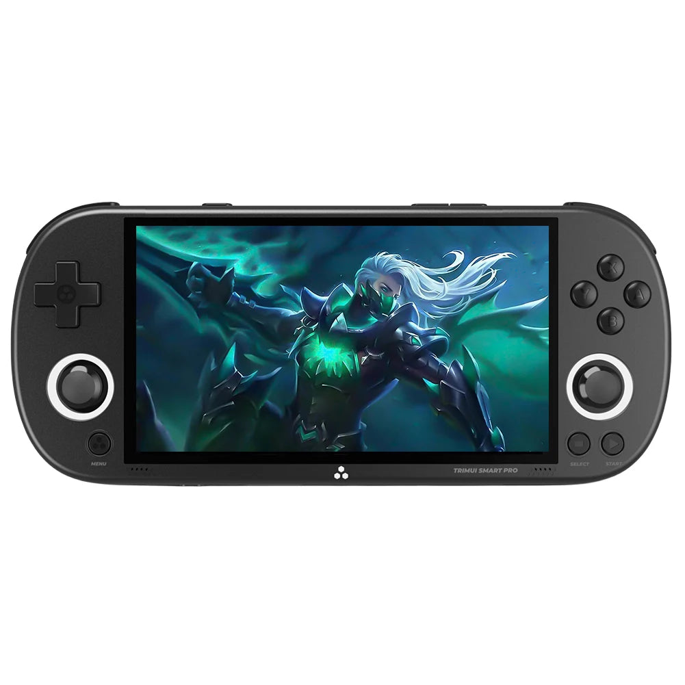 Trimui Smart Pro Handheld Game Console 4.96''IPS Screen Linux System RGB Joystick Video Game Console Gift 30000+ Games