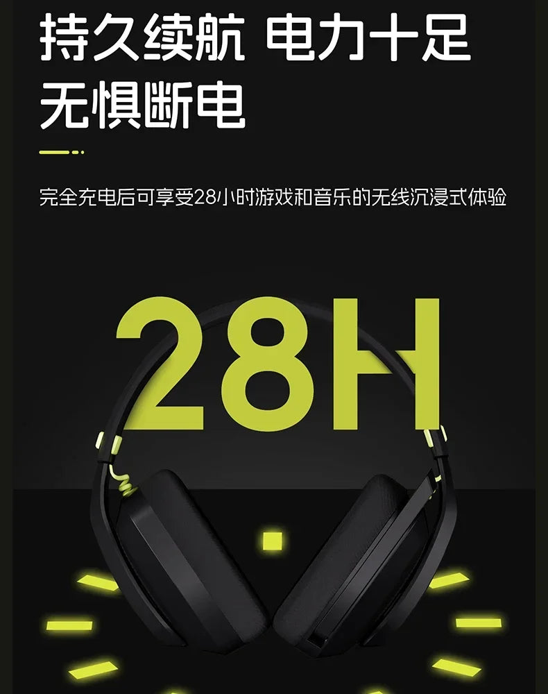 VGN VXE Siren V1 Bluetooth Headset Lightweight 2.4g Dual-mode Headphone with Microphone Computer Gaming Headset PC Accessories