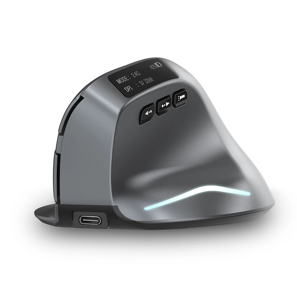 ZELOTES F-26C F35 F36 F17 Ergonomic Vertical Mouse 2.4G Wireless Gaming Mice USB Optical Mouse 3200DPI Gamer Mause For Laptop PC