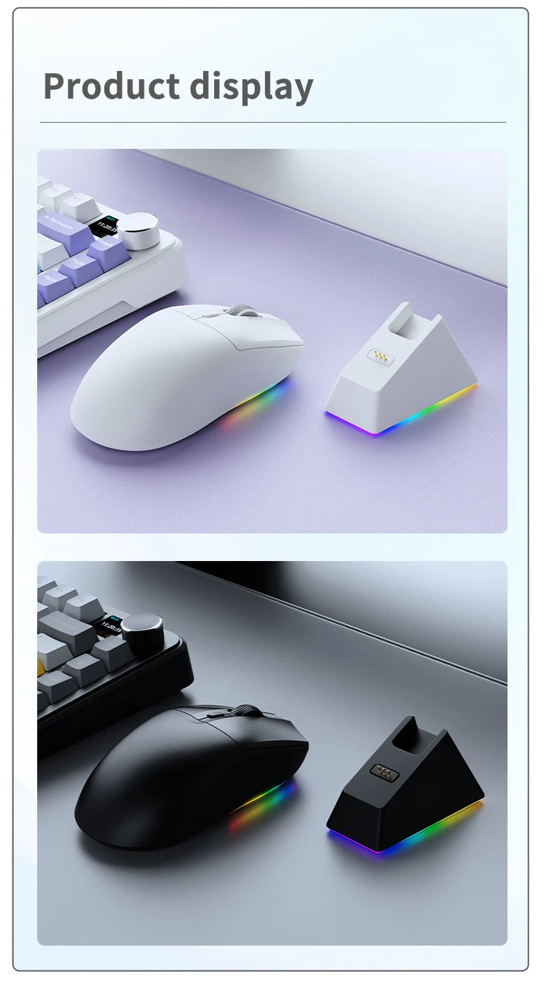 AJAZZ AJ139Pro/AJ139V2MC Wireless Mouse PMW3395/PAW3311 Gaming Chipset 12000-26000dpi Professional Gaming Mouse for PC