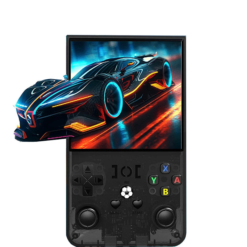 WDYQJE Gaming Console Handheld R36MAX Retro Handheld Game Console Linux System 4'' IPS Screen R36 Portable Pocket Video Player