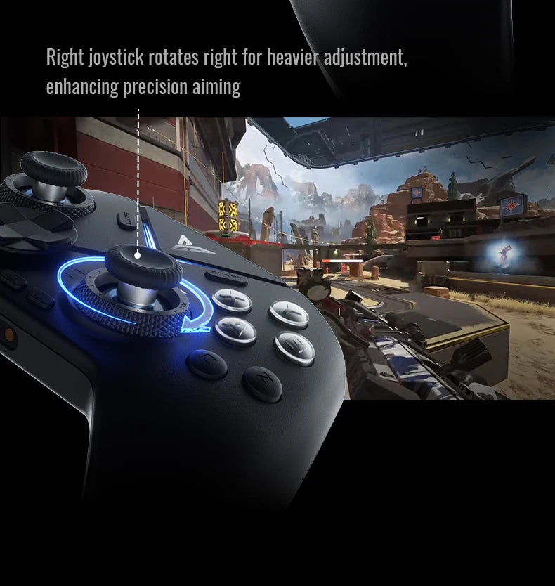 Flydigi Vader 4 Pro Gaming Controller With Hall Rocker Athletic Vibrate Trigger Switch 1000Hz Gamepad For Mobile Switch TV PC