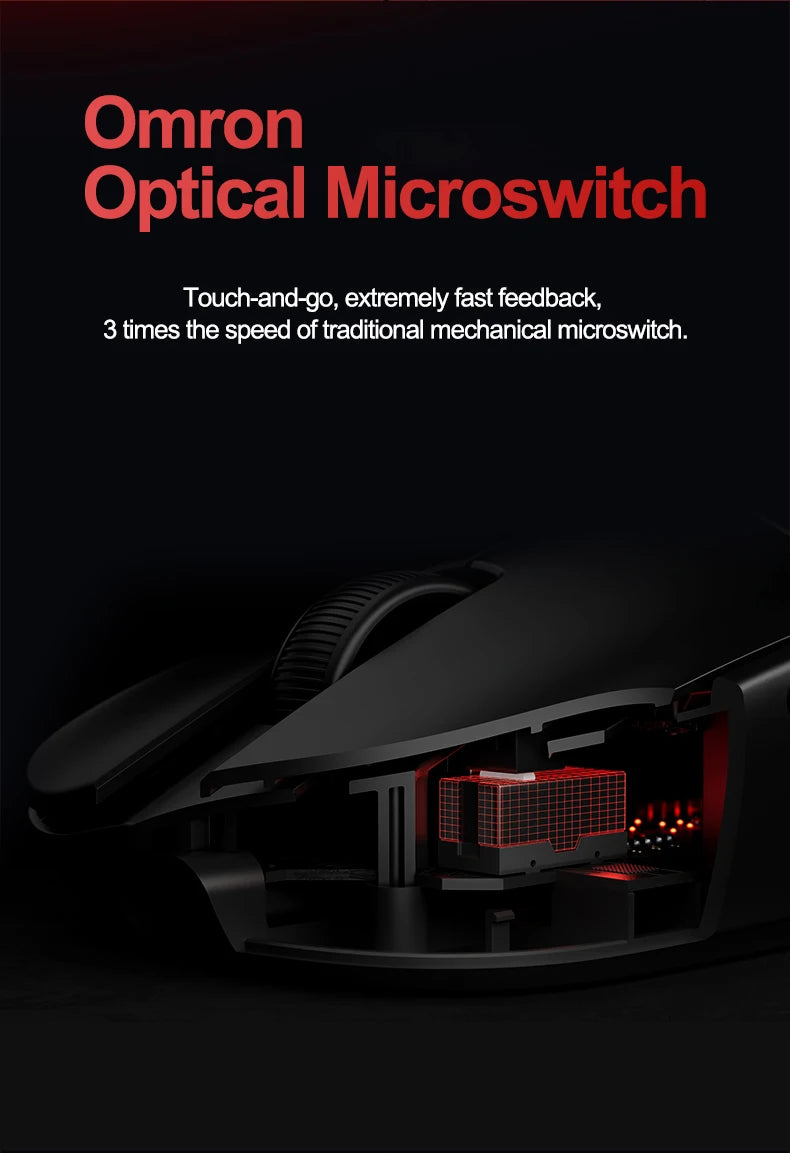 ATK VXE MAD R/R MAJOR  Ultra-lightweight E-sports Gaming Mouse Wireless Dual-Mode PAW3395/3950 Ergonomic Mice Standard 8K