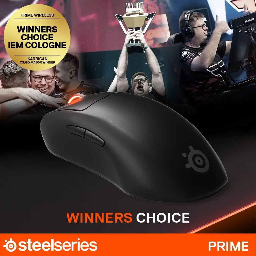 SteelSeries FPS Gaming Mouse RGB Lighting Prime Mini Edition 5 Programmable Buttons 18K CPI TrueMove Pro Sensor – PC/Mac