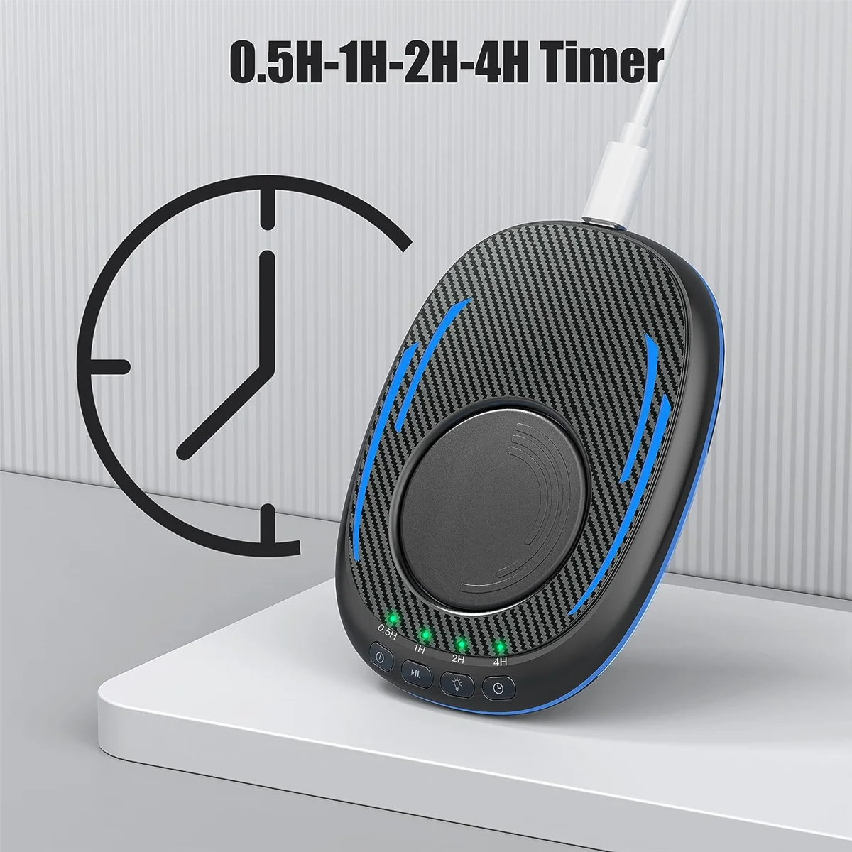 New Mouse Mover Undetectable with Timer, Silent Mouse Jiggler with ON/Off Switch, Mouse Wiggler to Keep Computer Alive-Black