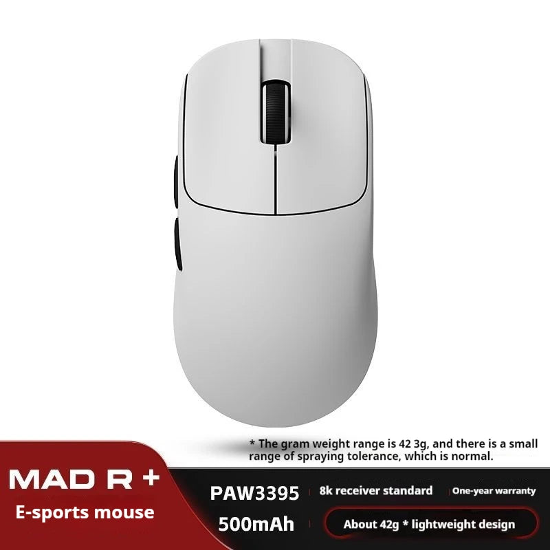 Atk Vxe Vgn Mad R Major Ultra-Lightweight Wireless Mouse Ergonomic Game Dual-Mode Esports Office Mouse Paw3395 Gift