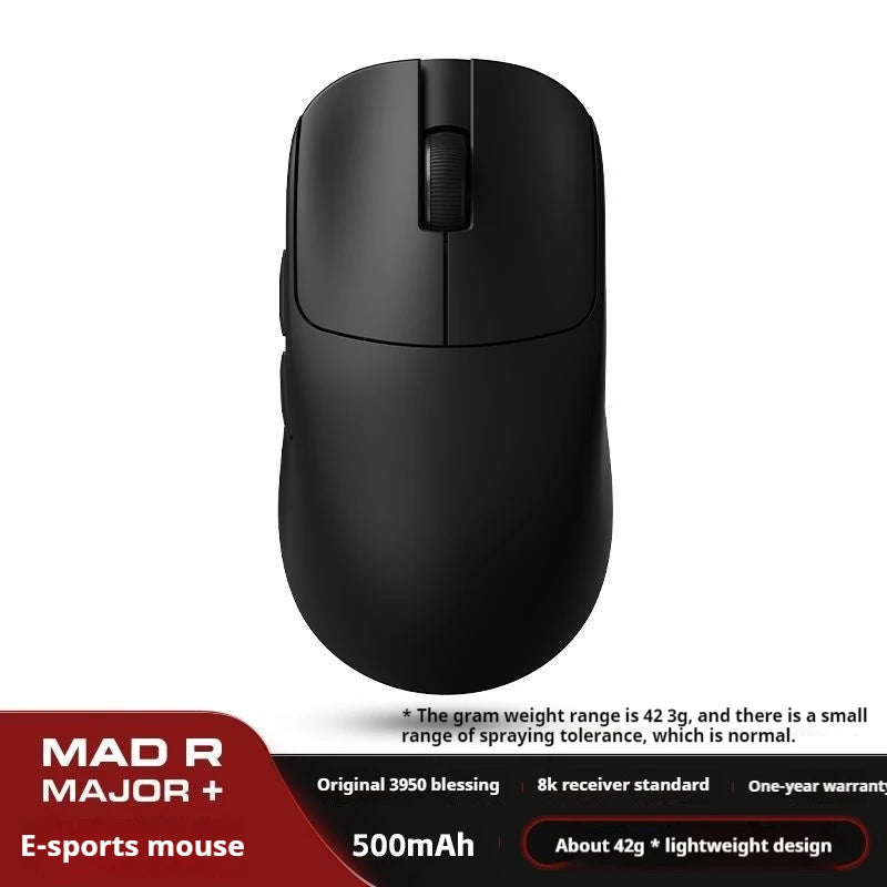 Atk Vxe Vgn Mad R Major Ultra-Lightweight Wireless Mouse Ergonomic Game Dual-Mode Esports Office Mouse Paw3395 Gift