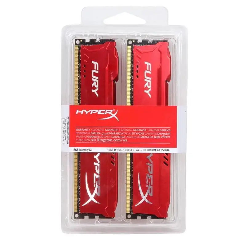 Kingston Memoria DDR3 8GB 16GB (2x8GB) Kit RAM 1600MHz 1333MHz 1866MHz 2133MHz 2400MHz Desktop RAM 1.5V DIMM PC3-12800 14900