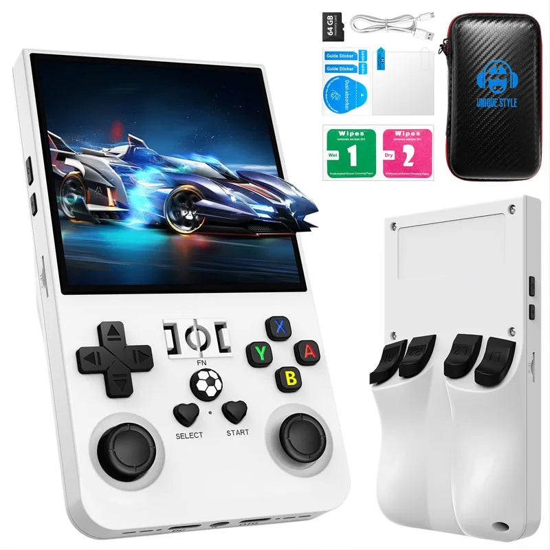 AISLPC R36Max Game Console 4 Inch IPS Screen Linux System Portable Pocket Video Player Retro Handheld Game Console kids Gift