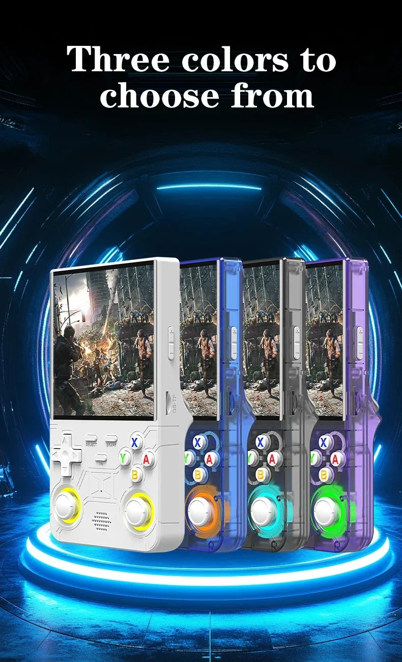 R36 ULTRA 4" IPS Handheld Console – Android , 15000+ Retro Games, 64G/128G, HDMI Output ﻿