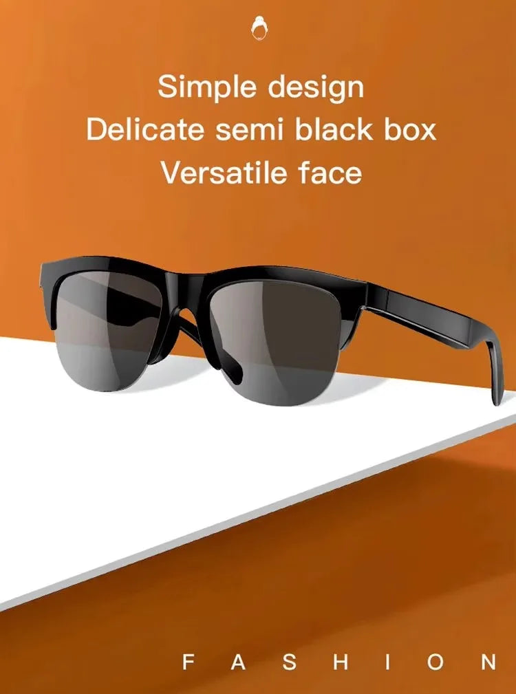 Xiaomi Bluetooth Glasses Earphones 2025 New Edition, Glasses with Earphone Function Smart Touch Waterproof Microphone Earphones