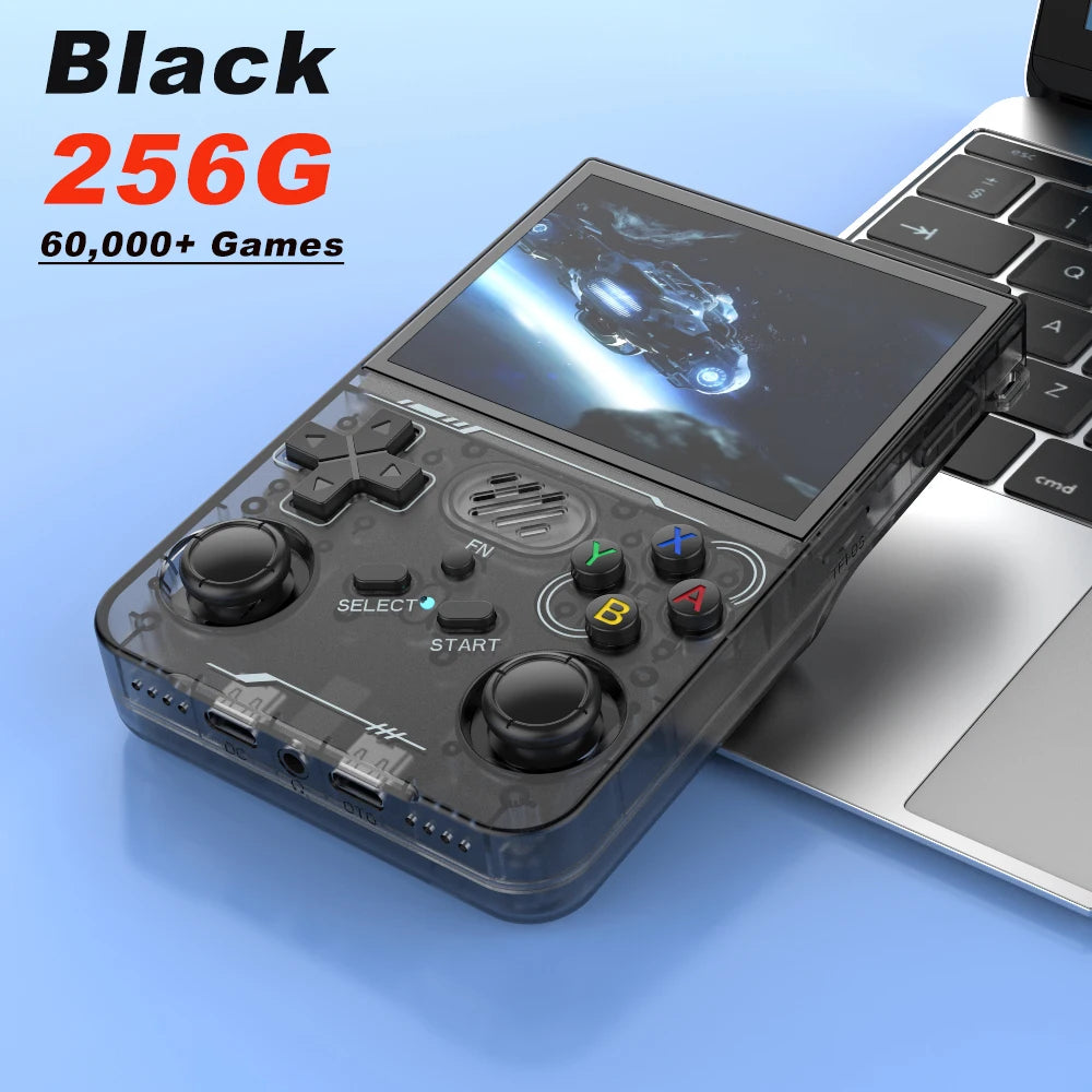 BOYHOM 256G R36XX Hand-held Game Consoles Video player 3.5-inch IPS 640*480 Screen Retro Game Player 3000 mAh128G/64G Games