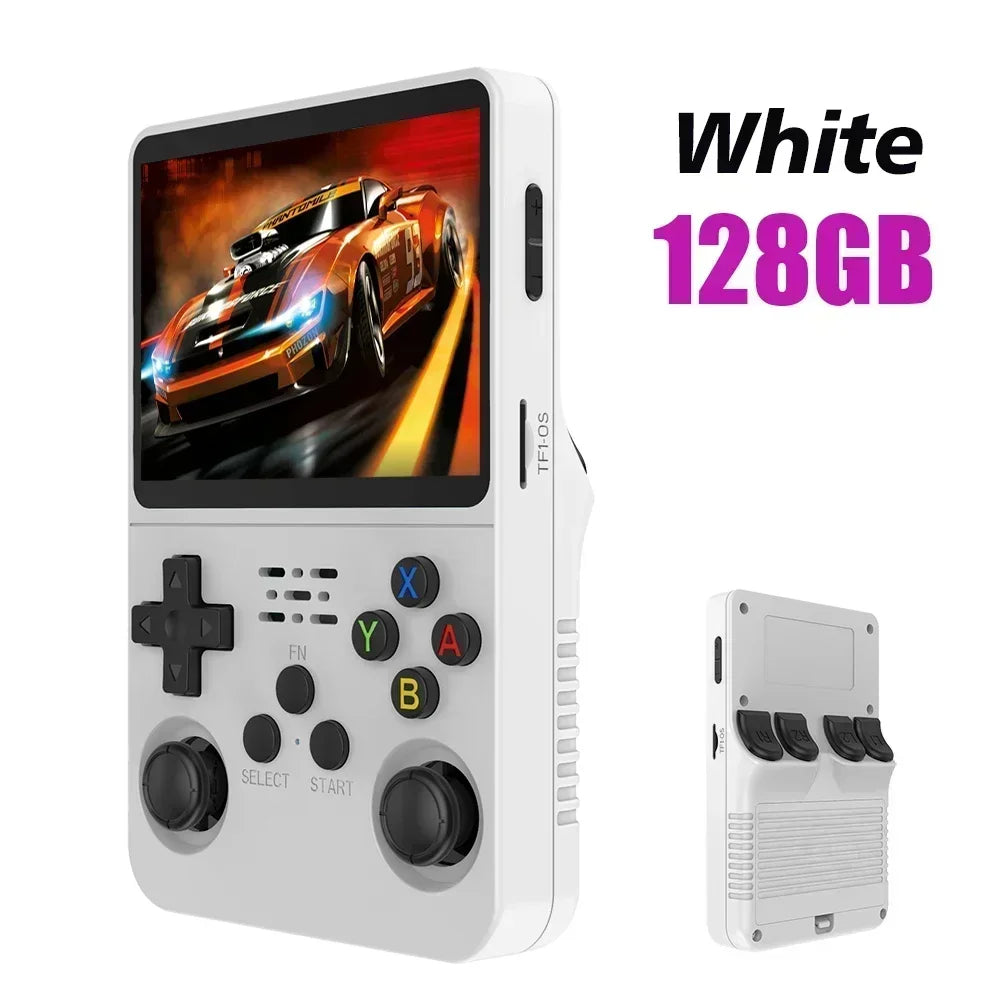 R36S Retro Handheld Game Console, 60000+ Preloaded Games, Open Source Linux, Portable Pocket Player, 64G/128G/256G, Best Gift