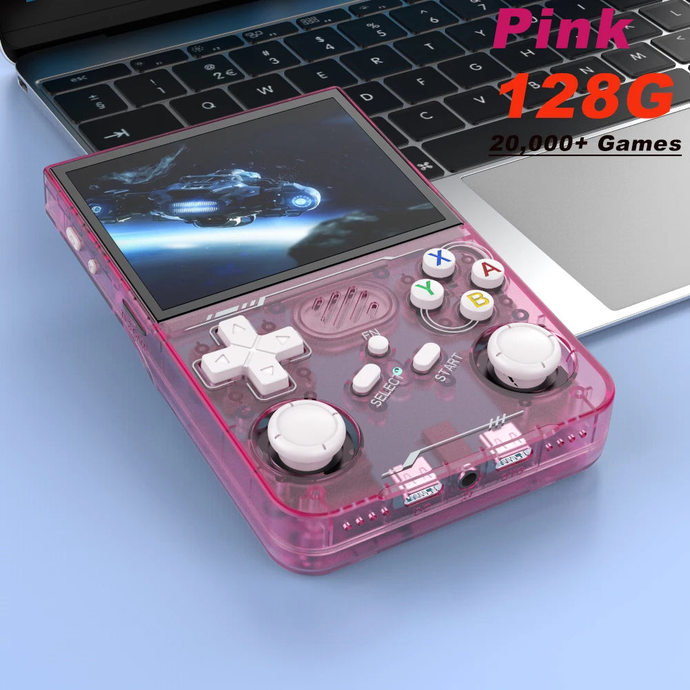 BOYHOM 256G R36XX Hand-held Game Consoles Video player 3.5-inch IPS 640*480 Screen Retro Game Player 3000 mAh128G/64G Games