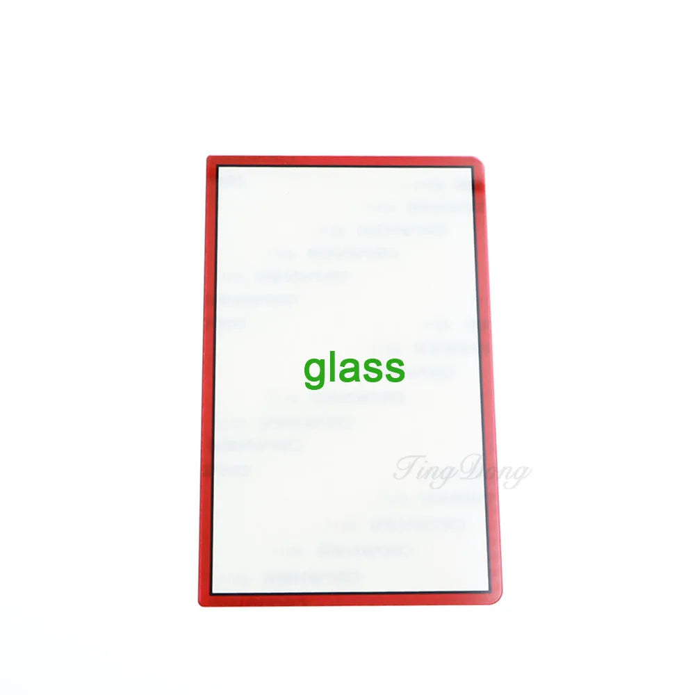 1PC Plastic or Glass Upper Front Top Screen Frame Lens LCD Screen protection Cover For 3DS XL LL New 3DSXL LL screen Lens