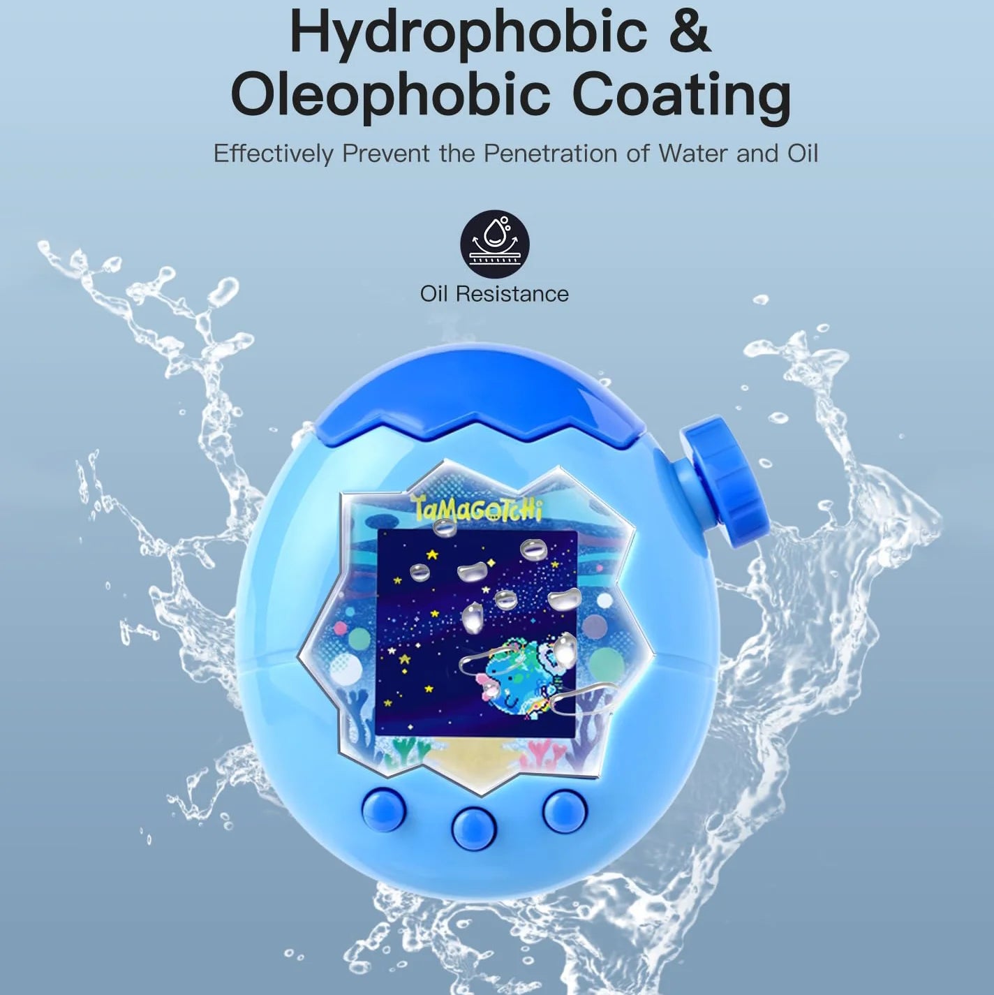 Screen Protector And Button Film For Tamagotchi Paradise Case Clear TPU Soft Film Screen Protector For Tamagotchi Paradise