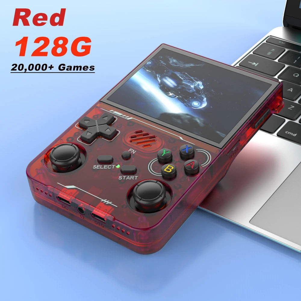 BOYHOM 256G R36XX Hand-held Game Consoles Video player 3.5-inch IPS 640*480 Screen Retro Game Player 3000 mAh128G/64G Games