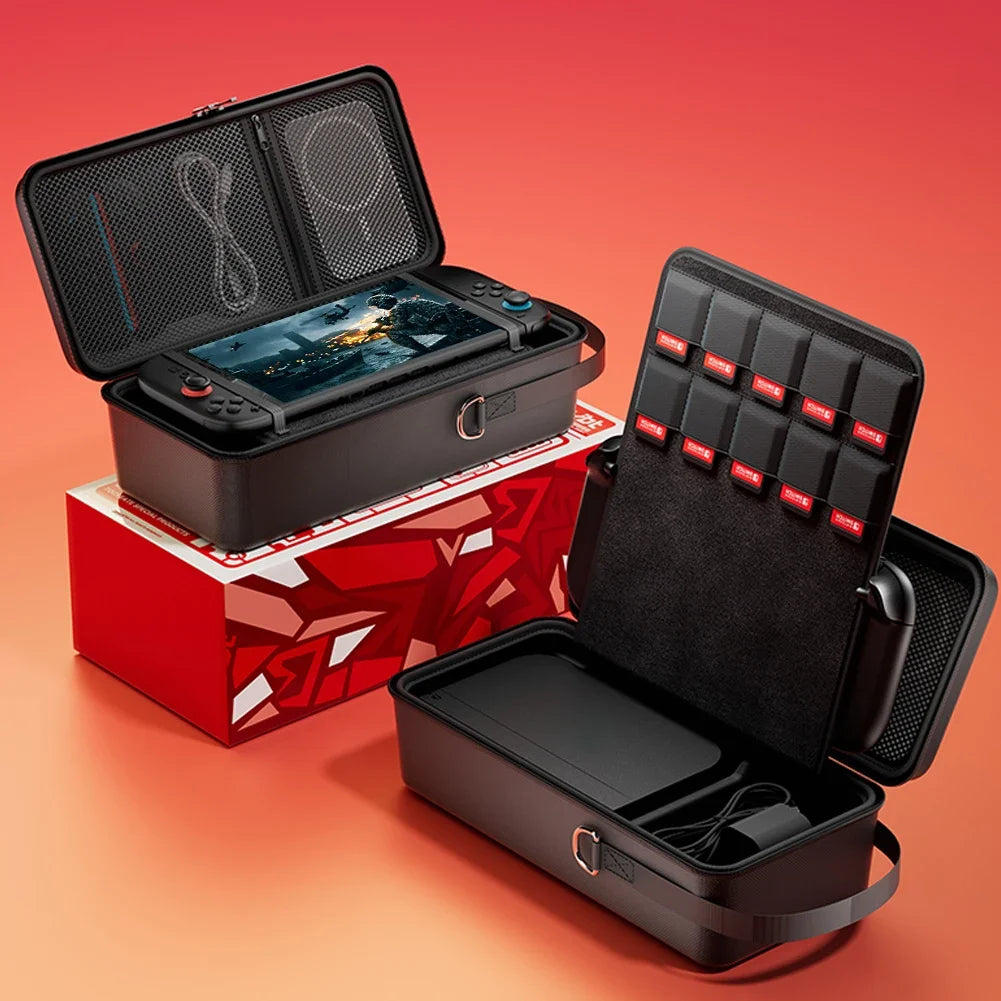 Portable Hand Storage Bag For Nintend switch2 Case Switch Console EVA Carry Case Protective Shell for Nintendo Switch Accessorie