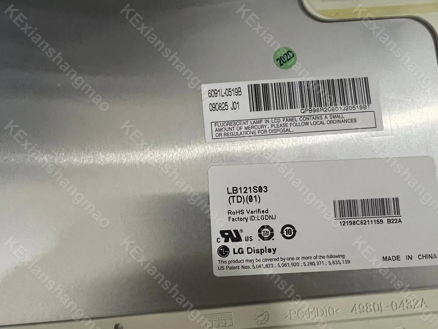 LB121S02 (A2) LB121S03 (TD)(01) LB121S02-A2 LB121S03-TD01 Original industrial LCD screen