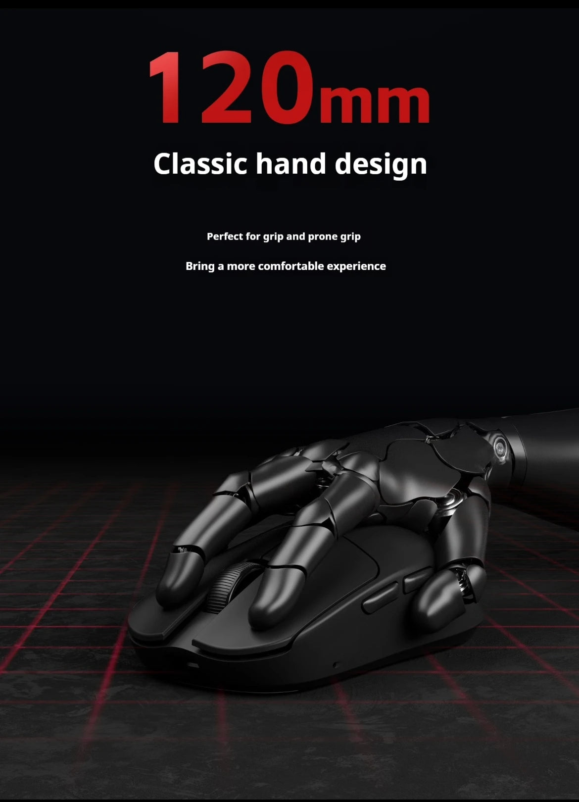 Atk Vxe Vgn Mad R Major Ultra-Lightweight Wireless Mouse Ergonomic Game Dual-Mode Esports Office Mouse Paw3395 Gift