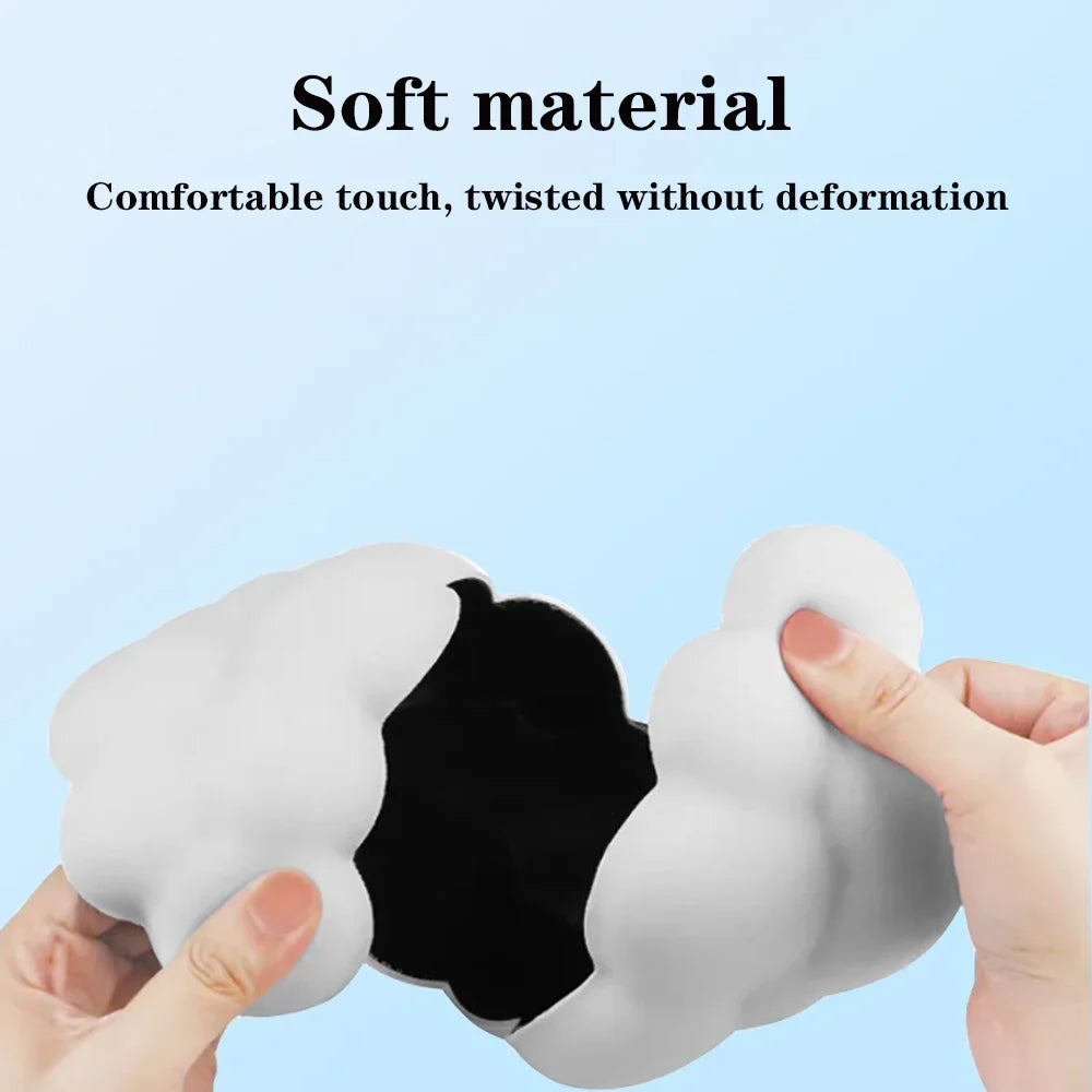Cloud Wrist Rest Keyboard Memory Foam Mouse Mat Anti-slip Keyboard Handle Support MousePad Set Ergonomic Cloud Wrist Brace