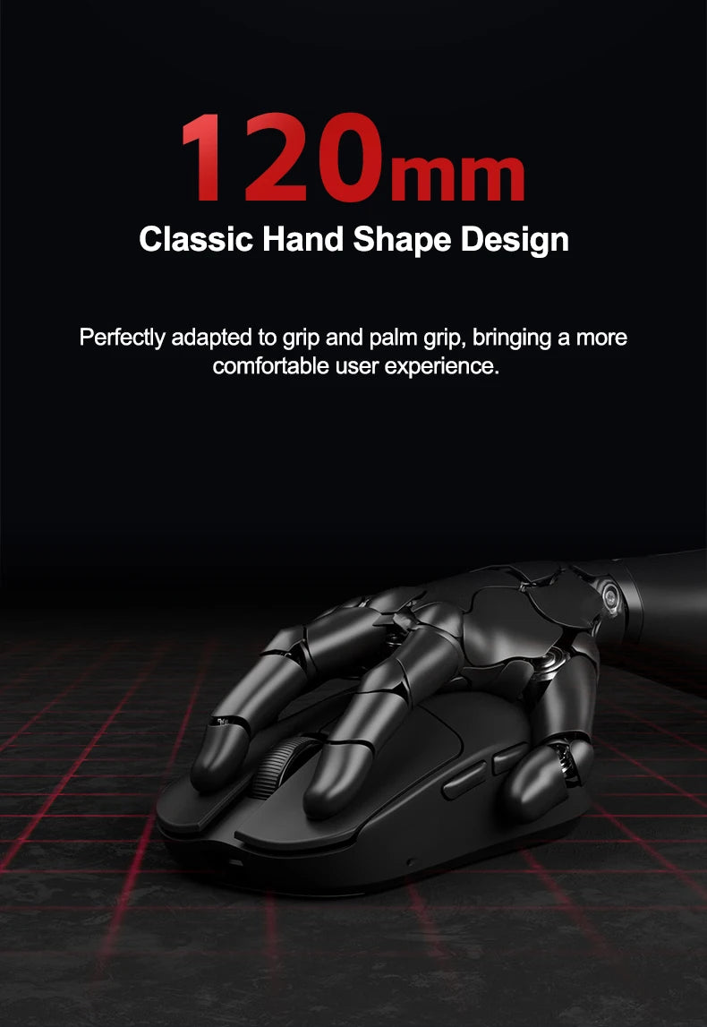 ATK VXE MAD R/R MAJOR  Ultra-lightweight E-sports Gaming Mouse Wireless Dual-Mode PAW3395/3950 Ergonomic Mice Standard 8K