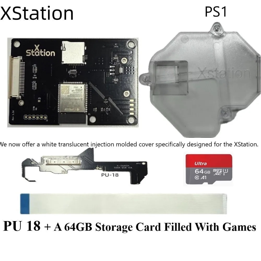 XStation Optical Discdrive Emulator PS1 Game Console ODE XSTATION PICOSTATION For PlayStation PSone PS2 PS3 PS4 PS5 Modular Chip