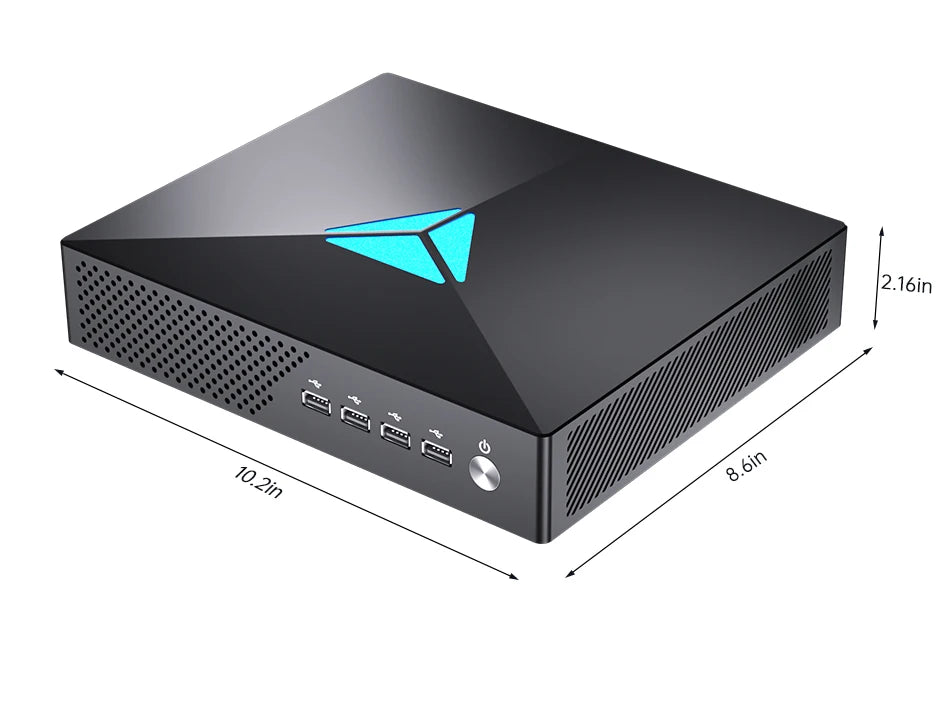 MSECORE MV200 Intel Core i9-9900KF GTX1050Ti Dedicated Card Game Mini PC Windows 11 Office Desktop Computer NVME DDR4 4K wifi6