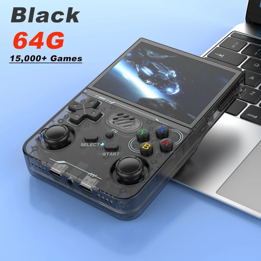BOYHOM 256G R36XX Hand-held Game Consoles Video player 3.5-inch IPS 640*480 Screen Retro Game Player 3000 mAh128G/64G Games