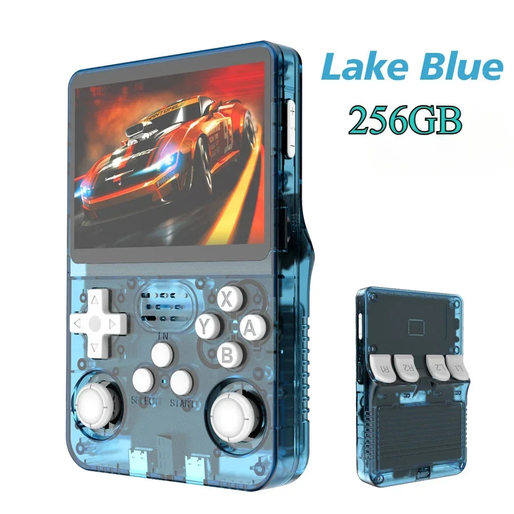 R36S Retro Handheld Game Console, 60000+ Preloaded Games, Open Source Linux, Portable Pocket Player, 64G/128G/256G, Best Gift