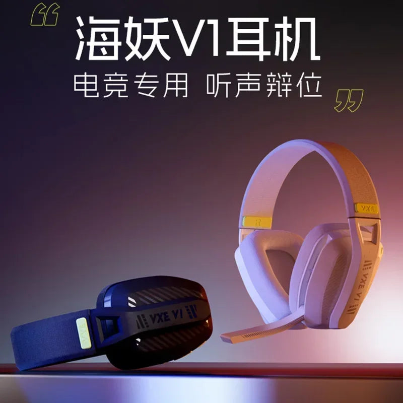 VGN VXE Siren V1 Bluetooth Headset Lightweight 2.4g Dual-mode Headphone with Microphone Computer Gaming Headset PC Accessories