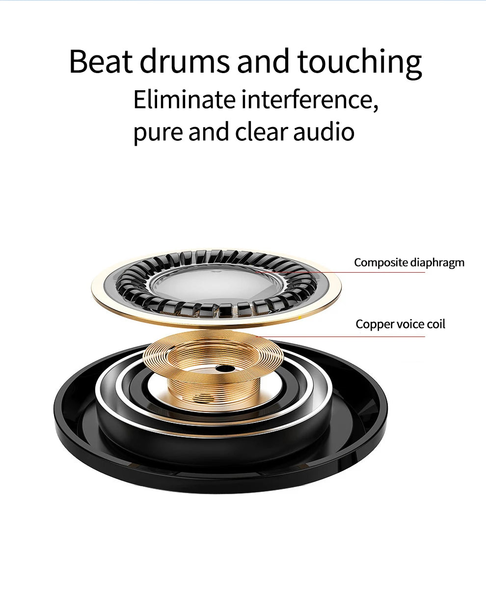 OLAF 3.5mm Type C Earphone Handsfree Headphones Wired With Mic Earbuds Bass Stereo Hifi Headset Gaming For Samsung Xiaomi Tablet