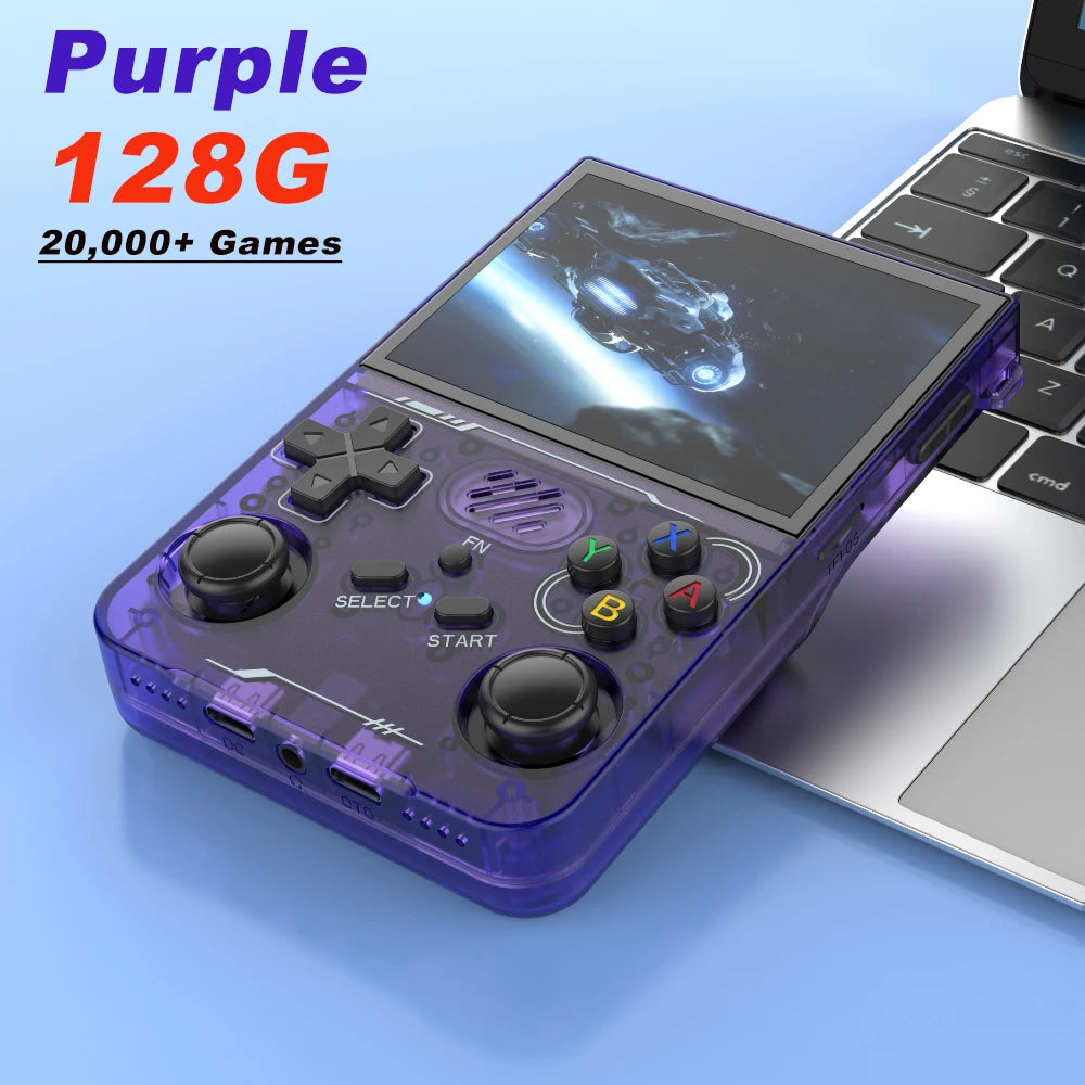 BOYHOM 256G R36XX Hand-held Game Consoles Video player 3.5-inch IPS 640*480 Screen Retro Game Player 3000 mAh128G/64G Games
