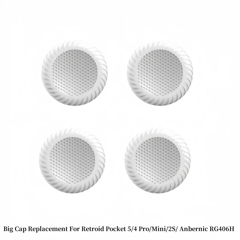 New Retroid Pocket 5 Big Joystick Cap For RP5 RP4 Pro RPmini RP2S Anbernic RG406H Rocker Thumbstick Cap Replacement Accessories