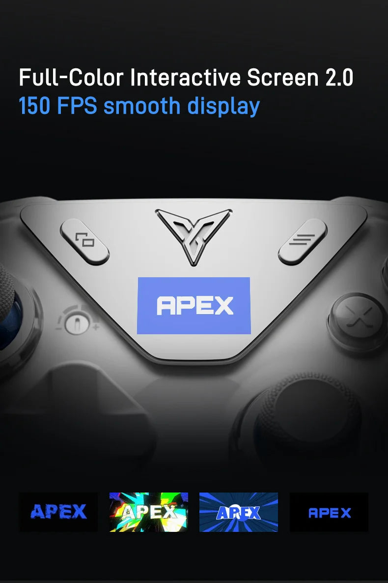 Flydigi apex 5 controller gamepad wireless gamepad for pc /Switch/Phone/TV/tablet computer,charging dock with Cool RGB screen