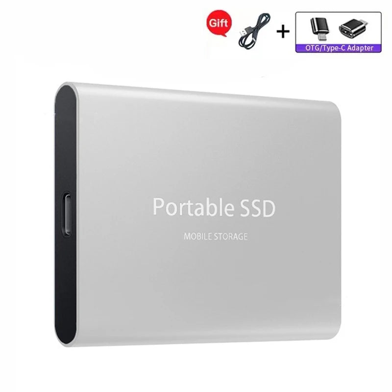 High-speed External Hard Drive 1TB 2TB 4TB Portable SSD Type-C Interface USB3.1 Hard Disk Solid State Drive for xiaomi Laptop PC