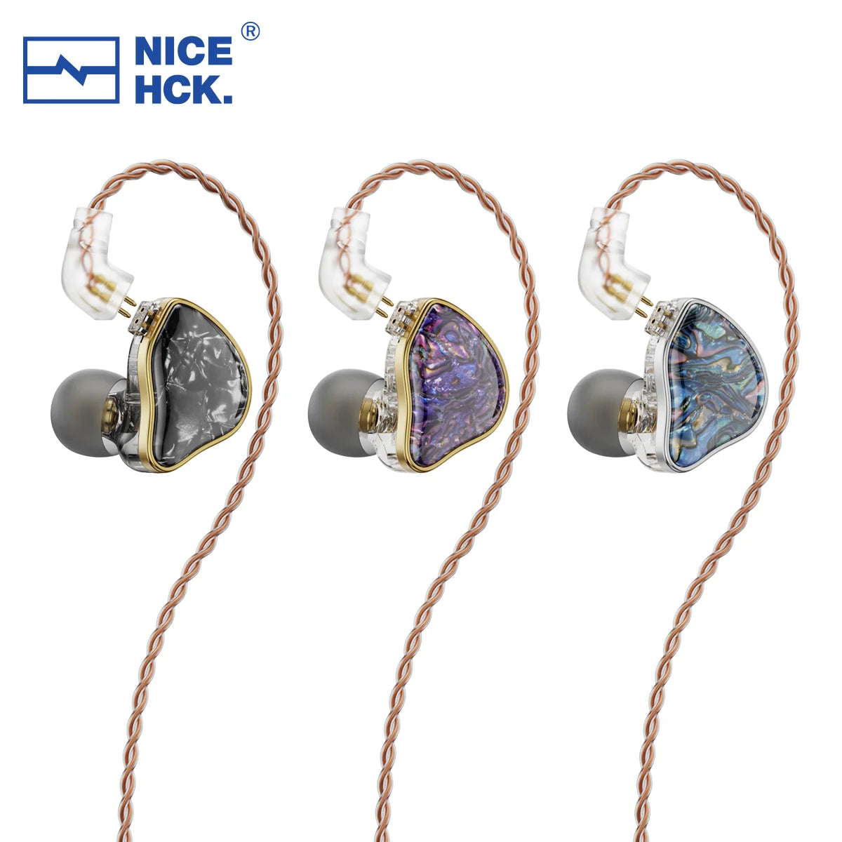NICEHCK DB2 Microphone HiFi Music Earphone 1DD+1BA Hybrid Dual Driver In Ear Earbud Monitor Detachable 0.78 2Pin Connector IEM