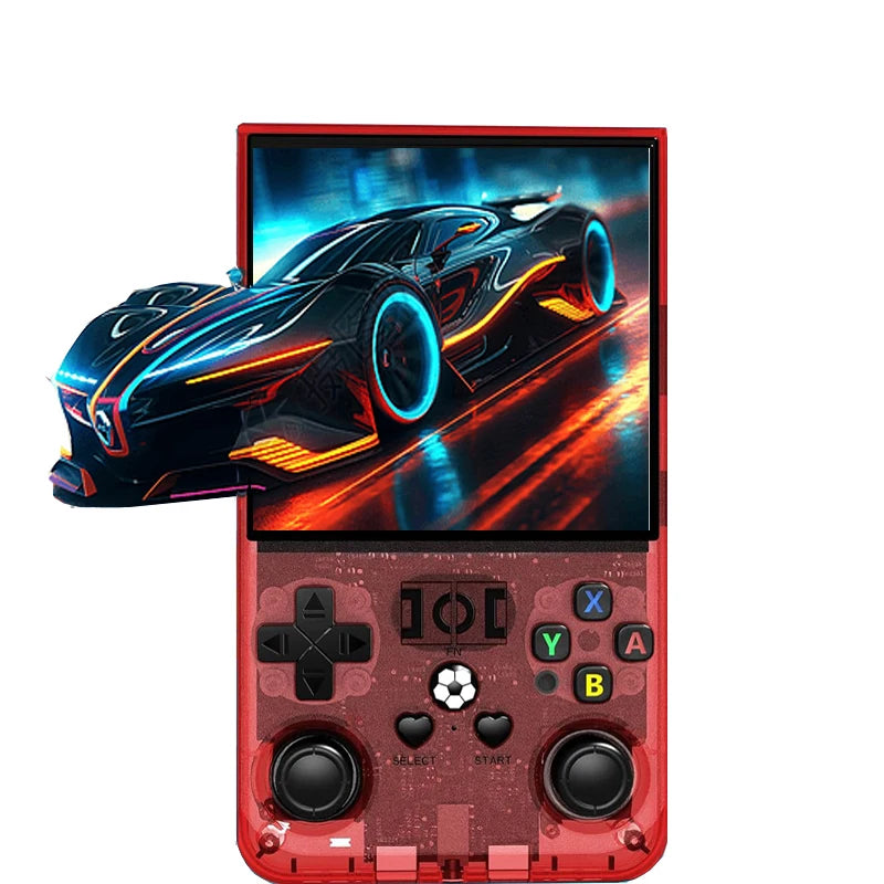 WDYQJE Gaming Console Handheld R36MAX Retro Handheld Game Console Linux System 4'' IPS Screen R36 Portable Pocket Video Player