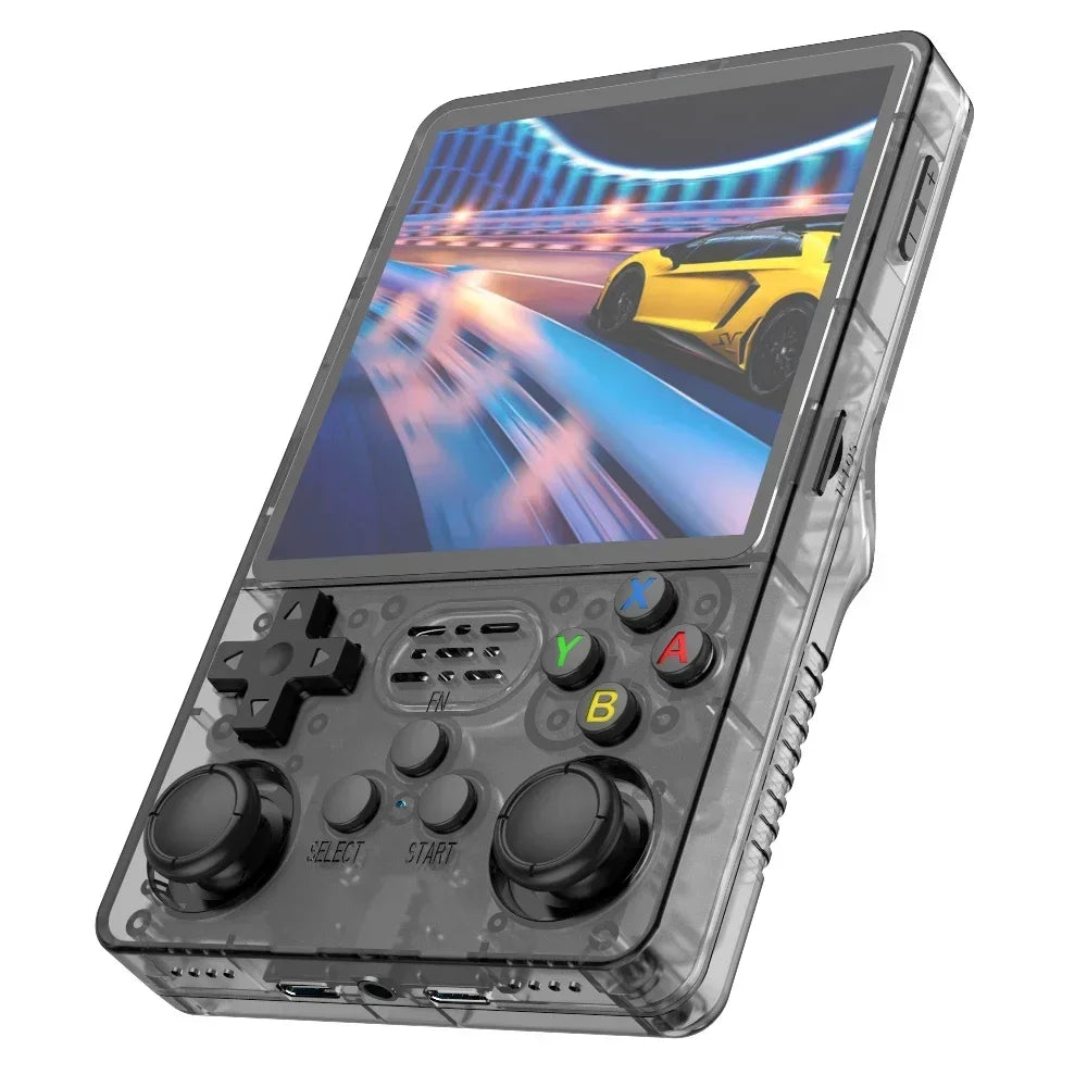 【Hot Sale】4" IPS Retro Handheld Game Console R36Plus, Dual-RAM 1G Chip, ARKOS 2.0 for 15,000+ Games, Portable Gaming for PSP/N64
