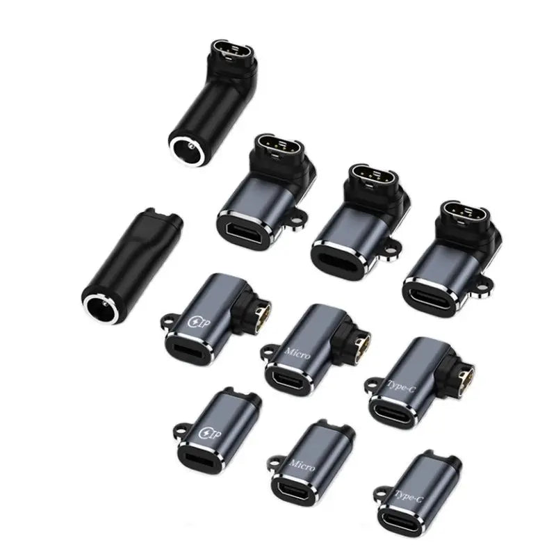 Type C/Micro USB/iOS Charging Portable Adapter For Garmin Fenix 7 7S 7X 6 6S 6X 5 5S 5X Venu 2 2S Smart Watch Charger Converter