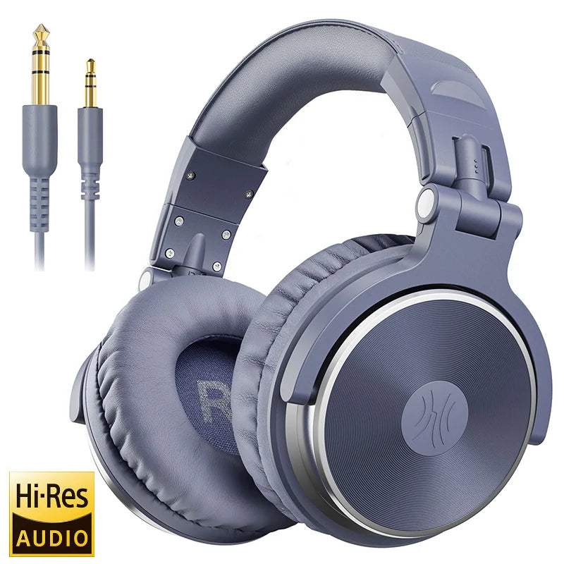 Oneodio Wired Headphones Professional Studio Pro 10/30/50 DJ Headphones With Microphone Over Ear HiFi Hi-Res Monitor Headset