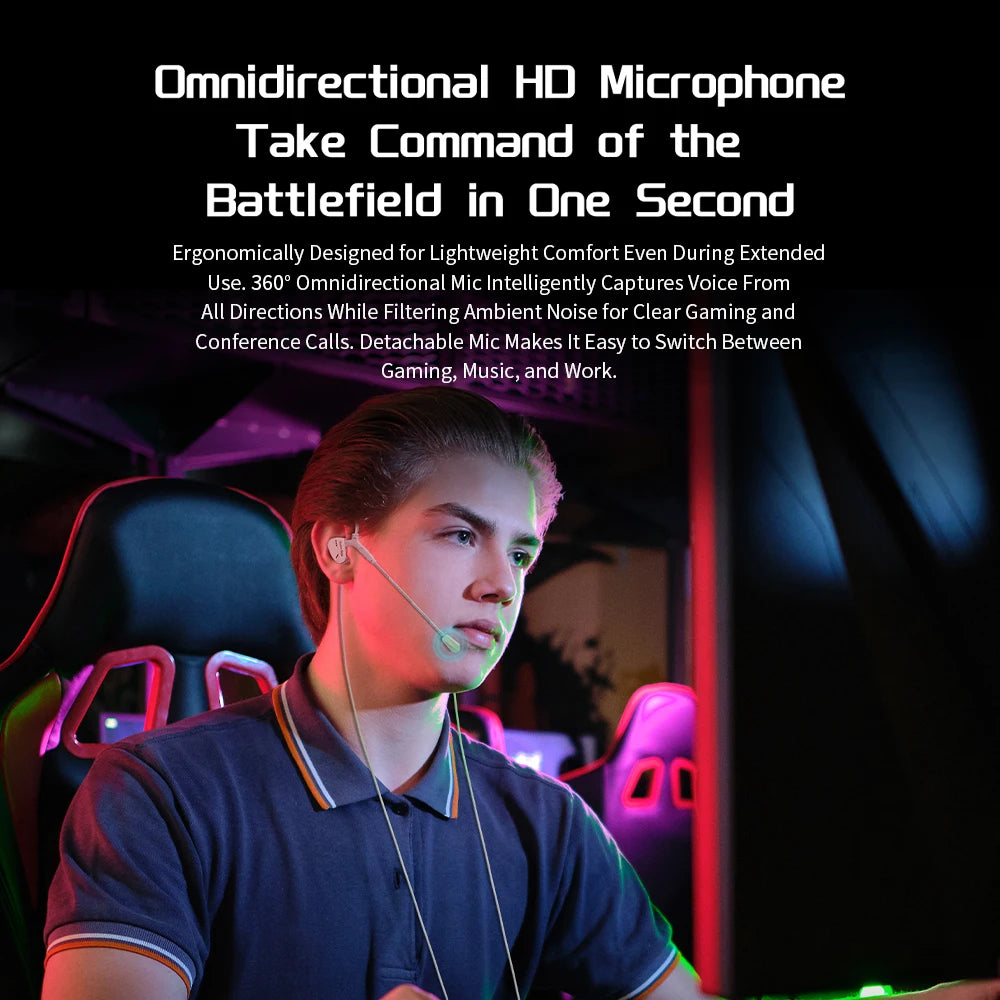CVJ Shadow Blade Vibration Music Gaming IEM HIFI Wired in-ear Earphones Dynamic Driver + Vibration Unit with Tuning Tubes HD MIC