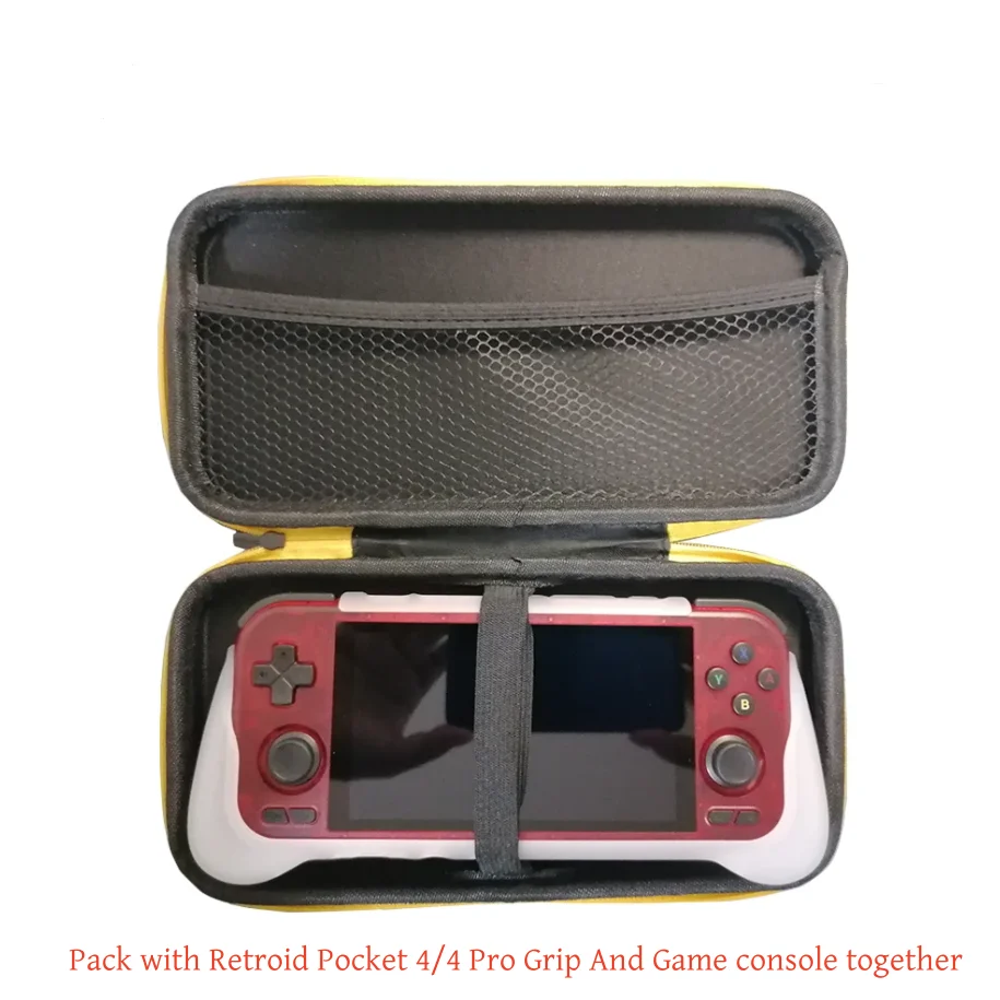 New Retroid Pocket 4 Pro Grip Protect TPU Shell Case Retroid Pocket 4 Officail Grip For RP4 Retro Console Stand Holder